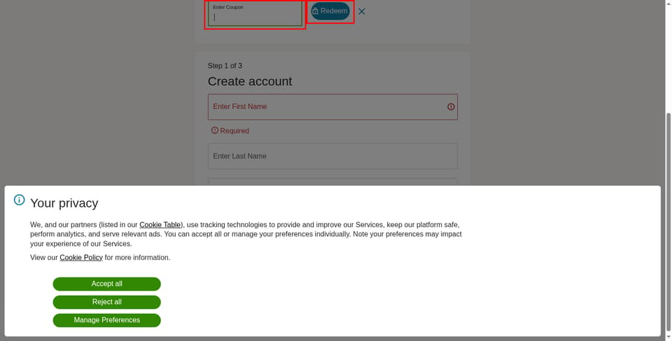 Ancestry checkout page showing the 