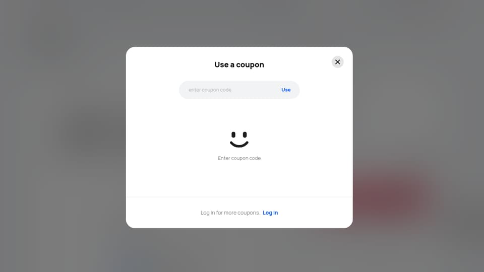 Huawei checkout page showing the Enter coupon code field and Use button