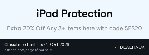 Screenshot of ESR Gear's website on Oct 19, 2026 showing the "Save 20% on 3+ Final Sale Items" offer
