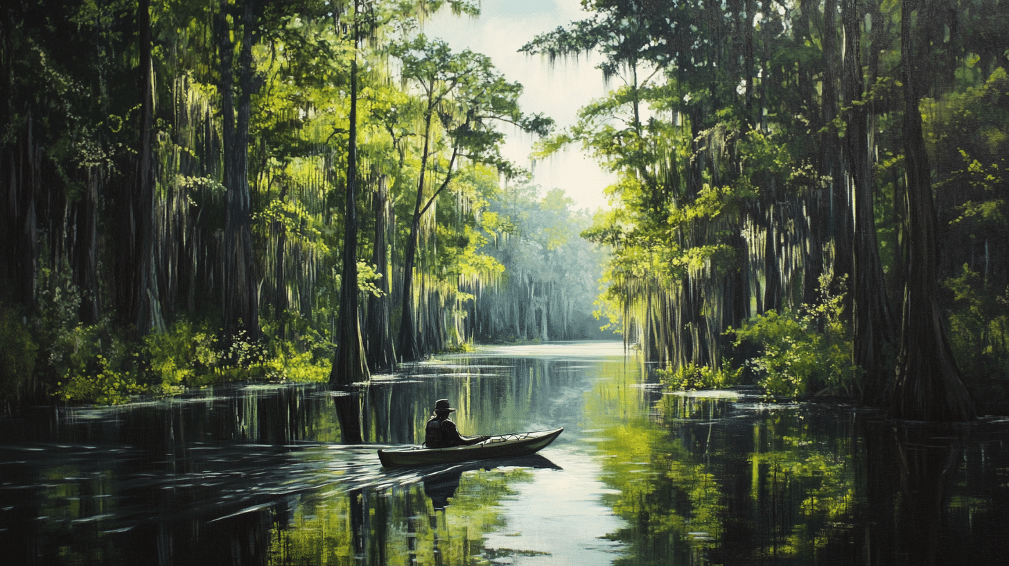 Paddle Through the Okefenokee Swamp