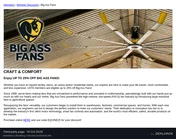 Screenshot of members.ustrotting.com listing a Big Ass Fans coupon on Oct 16, 2026 showing the "Up to 25% Off for USTA Members" offer