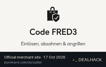 Screenshot of BURNHARD's website on Oct 17, 2026 showing the "Save 25% on FRED Series 3 Gas Grills" offer