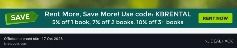 Screenshot of Knetbooks's website on Oct 17, 2026 showing the "Save Up to 10% on Knetbooks Orders" offer