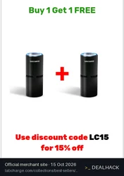 Screenshot of Lab Charge's website on Oct 15, 2026 showing the "Save 15% Off Lab Charge Orders" offer