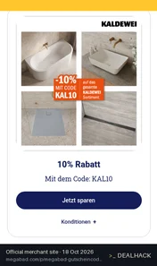 Screenshot of MEGABAD's website on Oct 18, 2026 showing the "Get 10% Off Your Megabad Order" offer