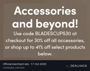 Screenshot of NutriBullet's website on Oct 17, 2026 showing the "Save 30% on NutriBullet Accessories" offer