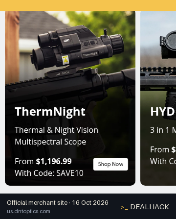 Screenshot of DNT Optics's website on Oct 16, 2026 showing the "Save 10% Off Everything at DNT Optics" offer