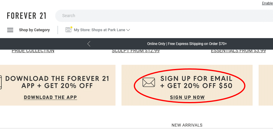 20 Off Forever 21 Coupons December 2024